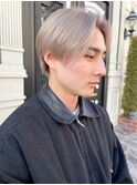 【堀惠】メンズヘアカルマパーママッシュパーマセンターパート