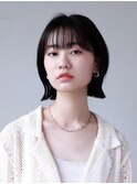 大人可愛い20代30代40代◎似合わせカットイメチェン流しバング