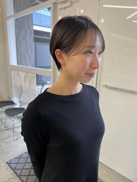 クリアーオブヘアー 池下店(clear OF HAIR) シースルーバング/大人ショート
