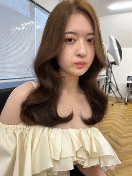 ボタン ハカタ(VOTAN hakata) 【ろみおStyle】ブリーチなし!ダブルカラーで柔らかいカラーに