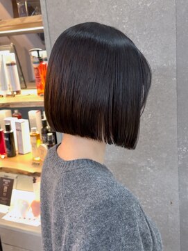 ロンド 表参道店(Lond) ◇ボブ 縮毛矯正 顔周りカット 表参道 髪質改善