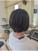 軽やかショートボブ