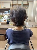 肩上ウルフカット