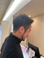 エヌアンドエーコンティ(N&A CONTi)&nbsp;ワイルド男子のアップバング クルーカット ツーブロック