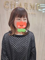 シャルム(CHARME)&nbsp;可愛い、透明感抜群インナーカラー