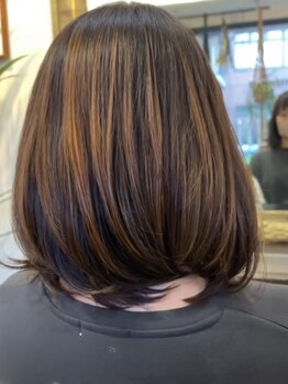 チャンディミント 国分寺(HAIR MAKE Candi mint)の写真/ブリーチを使わず髪を傷めないカラー技術を採用しつつ、洗練された様々なスタイルをご提案いたします！
