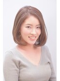 【UNIXみなとみらい】大人女子のワンレンボブ