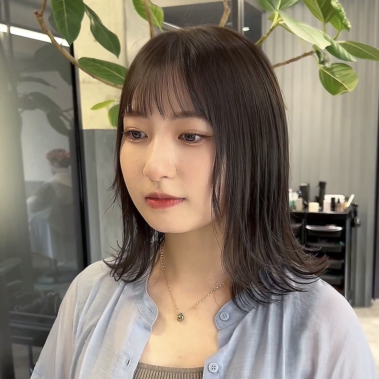 カット+ダメージレス透明感カラー ￥11550