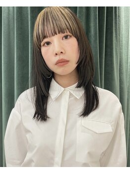 ヘン(hen)の写真/【心斎橋/南船場】透明感も艶感も、あなたのなりたいを◎デザインカラー/ダブルカラー/ブリーチ