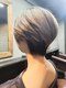 エニシ(ENISHI)の写真/きれいなシルエットで魅せるショートヘアを実現☆まとまりやすく、毎日のスタイリング・お手入れも楽々*☆