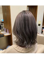 ラウブロッサム 大宮西口店(Lau Blossom) 【髪質改善カラー】グレージュ+ボブ+ダブルカラー