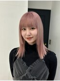 くすみピンク