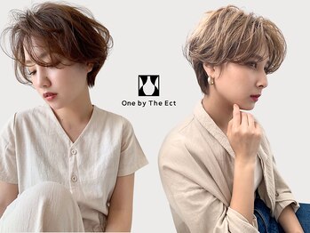 梅田ワンバイジエクト 白髪ぼかしハイライト ショート/脱白髪染め/ショートカット