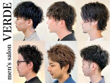 【men's salon VERDE】最旬パーマスタイルを一挙大公開！！