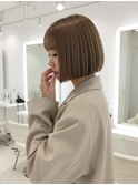 本八幡/ボブ/顔周り/レイヤーカット/ブリーチなしカラー