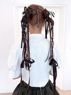 アルバム 銀座(ALBUM GINZA) ロングおくれ毛前髪カット美髪_ba552732