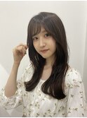 髪質改善トリートメントストレートロングレイヤー20代30代40代