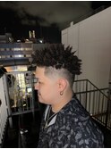 針金パーマ