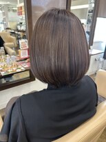 ジッピー ヘアーコレクション&nbsp;メテオ髪質改善トリートメントカラー　大人ツヤボブベージュ