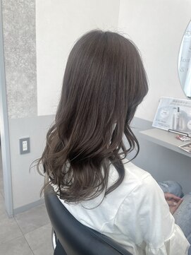 トッカ 茨木(tocca) 大人のグレージュブラウン×極上シナジートリートメント