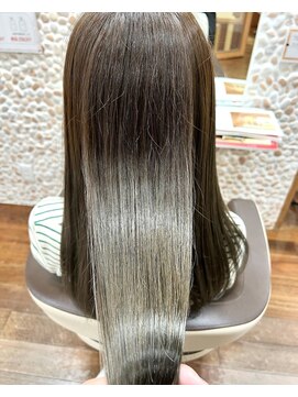 オートクチュール ランコントレ 七条店(Haute Couture Rencontrer) 【髪質改善×ストレート】