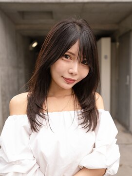 ホロン 池袋(HOLON) 池袋美容室HOLON【セミロングレイヤーカット】