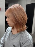 外ハネミディ
