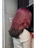 ピンク×ブラック　