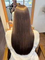 ヘアーリラクゼーション ティーノ(Hair relaxation tino)&nbsp;マロンベージュストレート