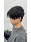 縮毛矯正で作るコンマバング