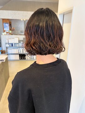 フーコー 下関店(fuhcoh) ボブパーマ デジタルパーマ ゆるふわカール