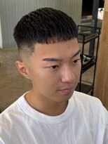 エルマーク 四条烏丸(L-MARK)&nbsp;スキンフェード/短髪/バーバー/アップバング/ツーブロック