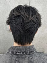 ロンドオム 池袋(Lond Homme)&nbsp;men's/メンズ/ダウンパーマ/黒染め/韓国/ブルーブラック/池袋