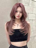 シーク 天神(SEEK)&nbsp;松尾菫菜/レイヤーカット/ハッシュカット/韓国ヘア