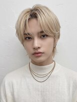 クラン(clan)&nbsp;ニュアンスパーマ、MEN’S HAIR 、刈り上げセンターパート