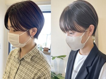 メルト 吉祥寺(melt)の写真/小顔に見える顔周りカットで理想の自分へ！あなたに似合う髪型発見♪[吉祥寺/ショートカットボブ/パーマ]