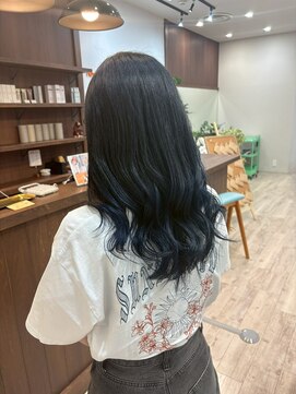 ニュースエン(newseN:) ダークブルー/髪質改善/新潟/万代