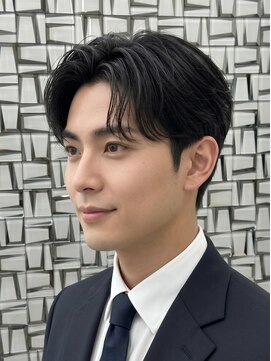 アマンドール(Aman D'or) 【佐久間ビジネス・就活に好印象間違いなし! 爽やか韓国風ヘア