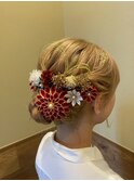 成人式ヘアセット