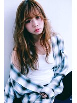 《MANON》ライトベージュカラー×ロングレイヤー