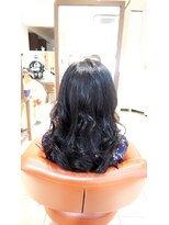 ネオリーブチノ 登戸店(Neolive cino) neolive cino 暗髪ブルーブラックで赤味をおさえたカラー☆