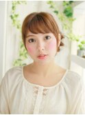 シニヨンカールアップ