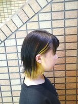 リヴ ヘアーサロン(LiV HAIR SALON) インナーカラー×イエロー