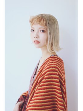 チックタック モーガン エアライン(TICK-TOCK MORGAN airline) 【MORGAN】シルキーベージュハイトーンボブ