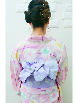 ヘアーメイク ティアラ(Hair make Tiara) 浴衣ヘア☆+゜