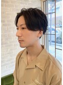 大人のキレイセンターパート黒髪でもok