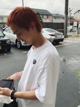 ソーイ(sowi) 【sowi 依田】 ピンクゴールド×メンズショート