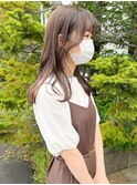 【LA PENSEE】イルミナカラー 透け感 フェザーバング
