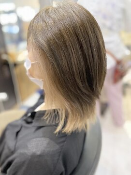 アルファ(alpha) クラゲヘアー/オリーブグレー/黒髪/ココアベージュ/小顔/松戸駅