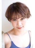 切りっぱなしボブ×エアリーロング×美髪×ピンクブラウン×所沢